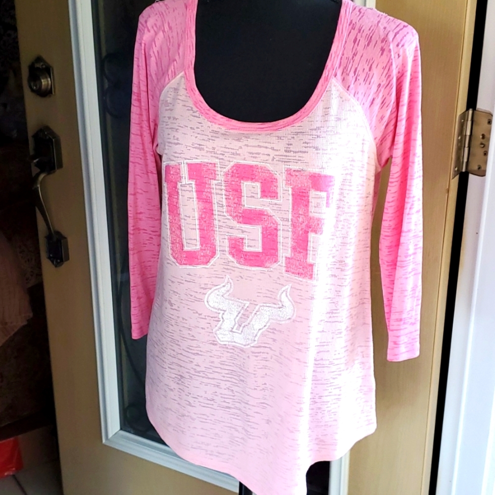 P2 Pink USF Top Woman's Size XL (15)